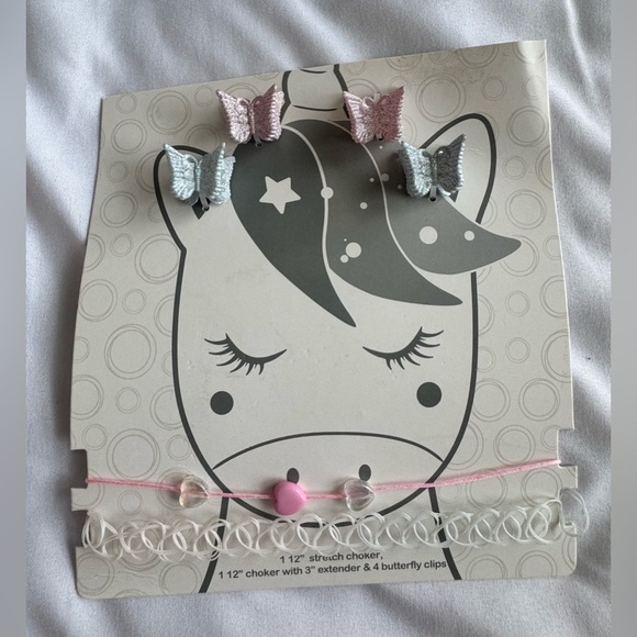 Kids Floral Headband and Bracelet Set - Picture 5 of 5